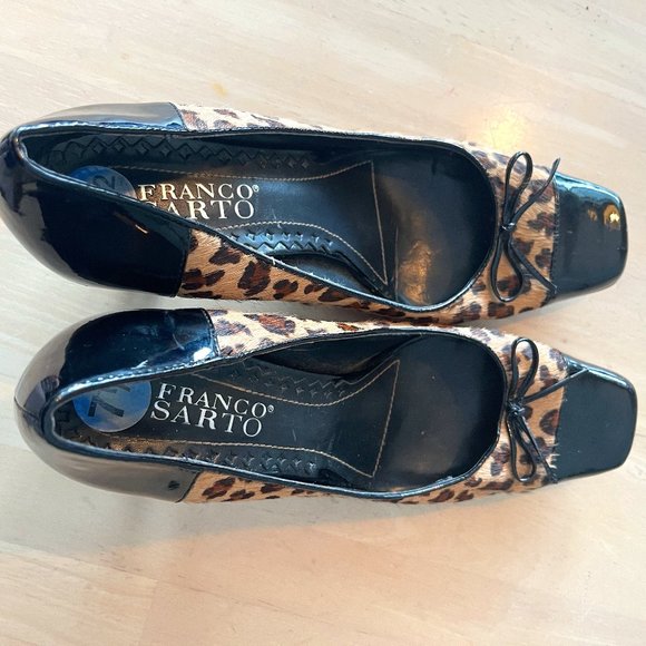 Franco Sarto Shoes - Franco Sarto Women Animal Print Calf Hair Size 7.5